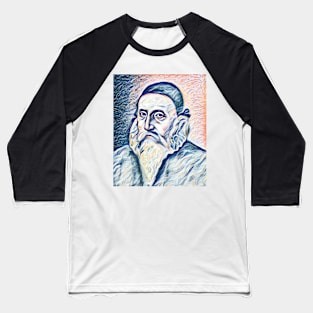 John Dee Portrait | John Dee Artwork 12 Baseball T-Shirt